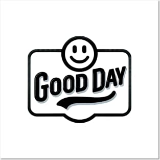 smile emoticon good day Posters and Art